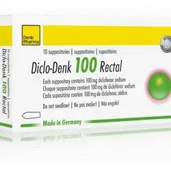 Diclo-denk 100 rectal supp