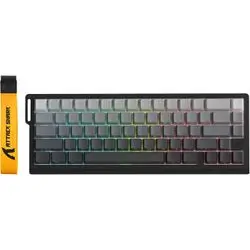 ATTACK SHARK X68 moonlit night HE Wired Rapid Trigger Keyboard Magnetic Switch