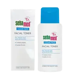 Clear Face Facial Toner for Impure and Acne-Prone Skin 150ml _ sebamed