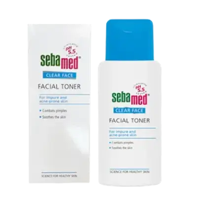Clear Face Facial Toner for Impure and Acne-Prone Skin 150ml _ sebamed