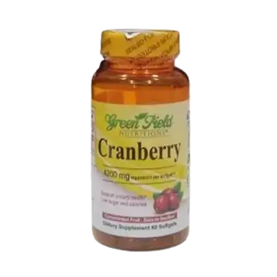 Cranberry 4200mg 60Softgels _ green field