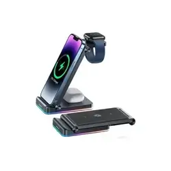 Joyroom JR-WQN01 3-in-1 Foldable Wireless Charging Stand