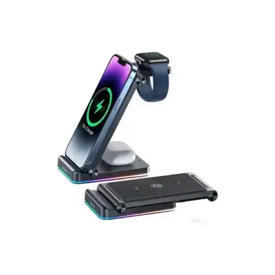 Joyroom JR-WQN01 3-in-1 Foldable Wireless Charging Stand