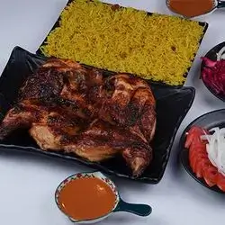Half Chicken With Biryani