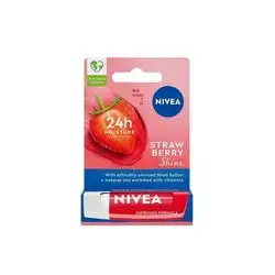 NIVEA lip balm 24hr moisture strawberry