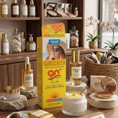Vokali Sunscreen SPF 90+ (Protection Skin Moisture)