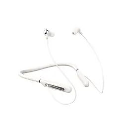 Wireless Stereo Neckband Bluetooth Headset N02 - White