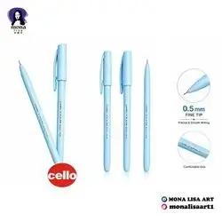 blue pen cello 0.5 mm ball pen /1pcs