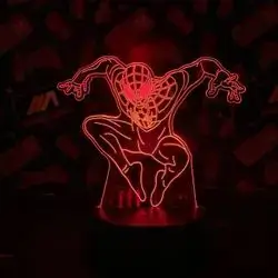 3D Led Light Spiderman 2 3D78