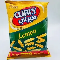 Curly Lemon Chips