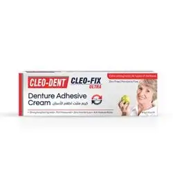  كريم لاصق طقم اسنان Cleo dent denture adhesive cream