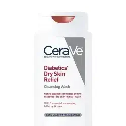 Cerave Diabetics Dry Skin Relief Cleansing Wash 296 Ml