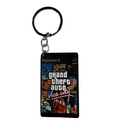 GTA Vice City Mini CD Keychain – PS2 Edition