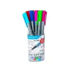 A box of map pen 12 multicolored pens, font size 0.4 ML