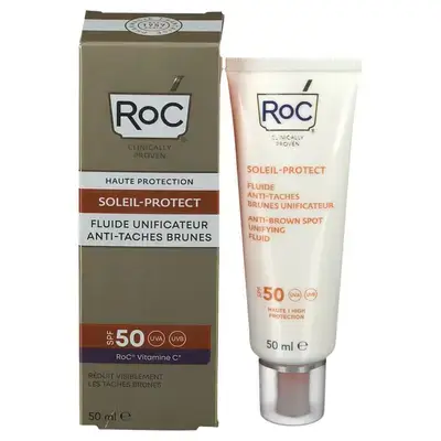 RoC Soleil-Protect Fluide Unificateur Anti-Taches Brunes (SPF 50)