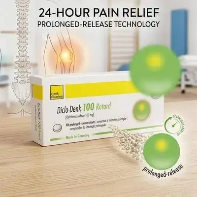 Diclo-Denk 100 Retard (10 prolonged-release tablets)