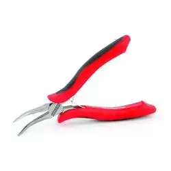 Electronician Pointed Curved Nose Pliers 150 Mm