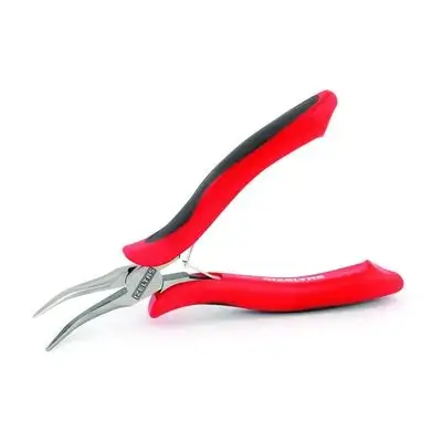 Electronician Pointed Curved Nose Pliers 150 Mm