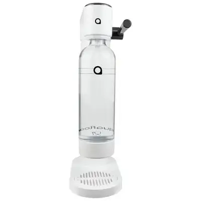 AquaFloow Saturator – Soda Water Maker with 800ml Bottle and CO₂ Cylinder