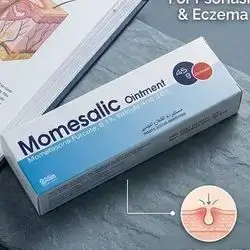 Momesalic (Mometasone 0.1% , Salicylic acid 5%) Ointment