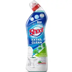 Shoof Extra Clean Toilet Cleaner white & Shine Fresh Mint 750g