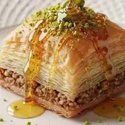Baklava Filled With Walnuts