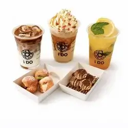 Mojito + Iced Latte + Caramel Frappé + Cinnamon + Bomboloni