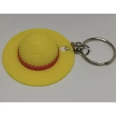 Luffy Cap Keychain