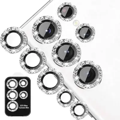 Bling Camera Lens Protector for Samsung Glitter