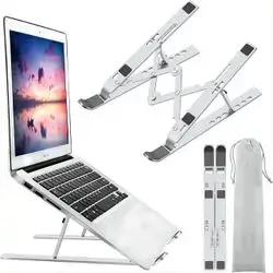 Adjustable Foldable Aluminium Laptop Stand Holder