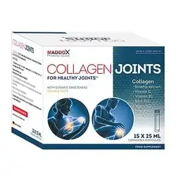 Collagen Joints Orange Taste 15 x 25 ML Ampoules_MADDOX