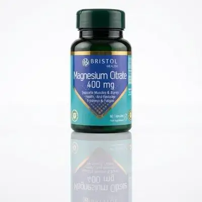 BRISTOL HEALTH Magnesium Citrate 400 mg (60 Capsules)