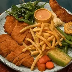 Chicken Escalope Plate