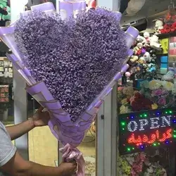 Bouquet Flowers- Purple