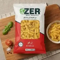 ZER MACARONI FUSILLI 200 Gram