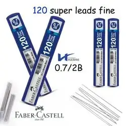 120 super fine leads pencil 0.7mm 2B