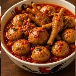 Spicy Chicken Feet Bakso