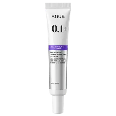 Retinol 0.1+ Caffeine Revitalizing Eye Cream 30g _ Anua