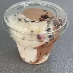 Milk And Chocolate Ice Cream Cup , Italy