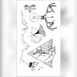 1 Sheet Temporary tattoo sticker