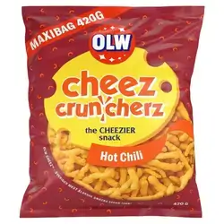 OLW Cheez Cruncherz Hot Chili