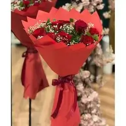 red Flower Bouquet