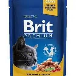 Brit Salmon & Trout 85g