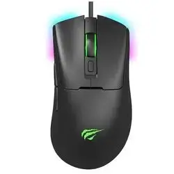 HAVIT GAMENOTE MS966 RGB Wired Programmable Gaming Mouse (black)