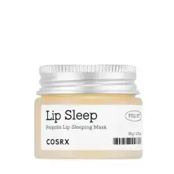 COSRX Full Fit Propolis Lip Sleeping Mask 20g يجدد الشفاه بالتغذية للحصول على شفاه ناعمة ونضرة.