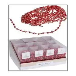 Bead Garland 6Mmx6Mt Red