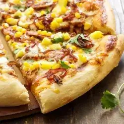 Chicken & Corn Pizza