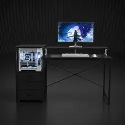 Gaming Desk AG Tower X Black