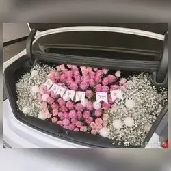 Car & Flowers Arrangement 9