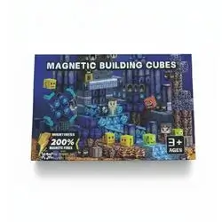 Minecraft Magnetic Building Blue Castle 100pcs